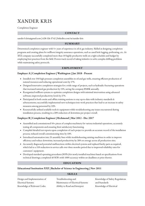 how to write course completion in resume