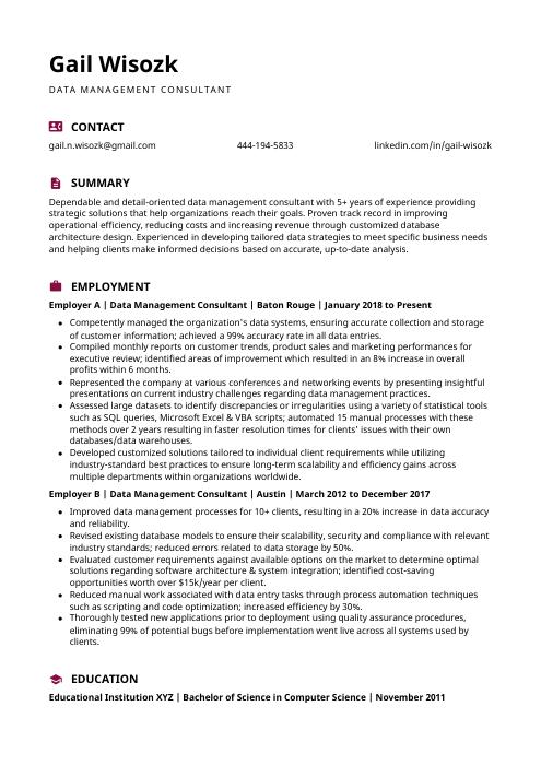 5+ Cover Letter For Consulting