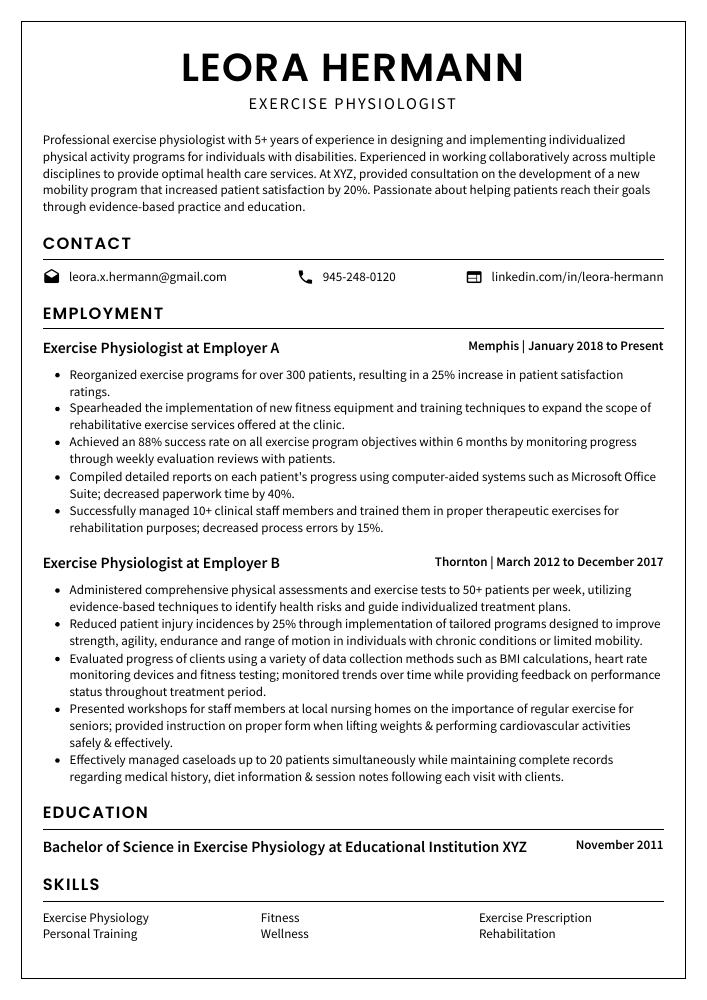 exercise-physiologist-resume-cv-example-and-writing-guide