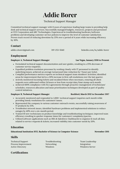 resume help tmu